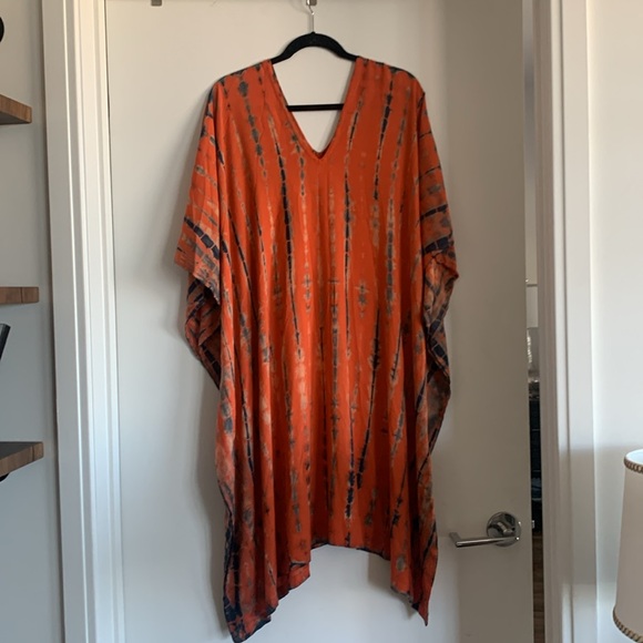 NWOT Tie Dyed Kaftan Dress - Picture 5 of 6